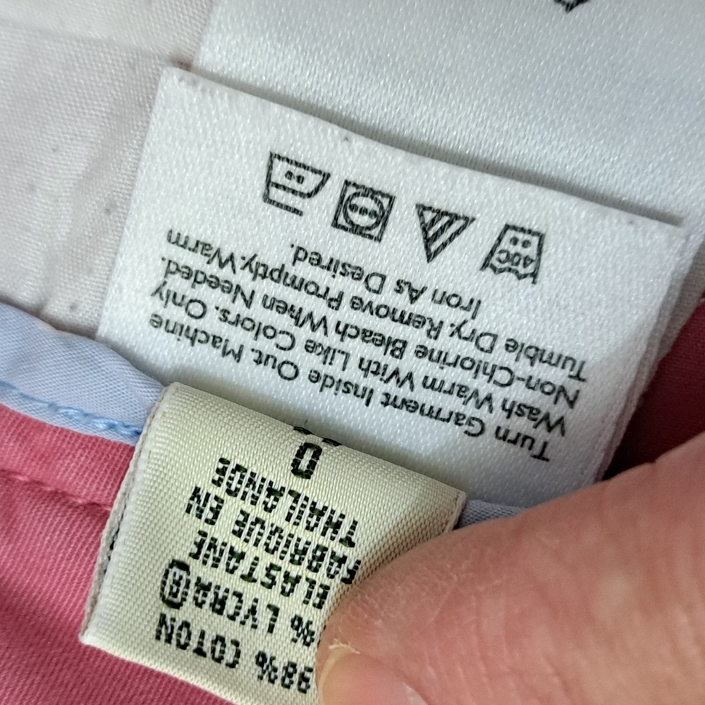 Eddie Bauer pink cotton pants - Picture 8 of 9